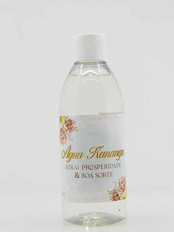 A Água kananga é utilizada tradicionalmente como um instrumento de cura