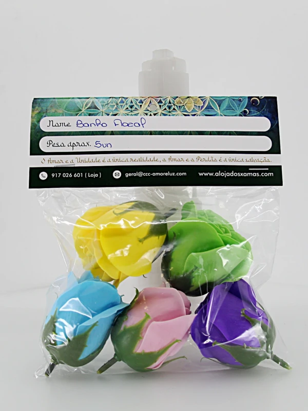 Um banho floral especial