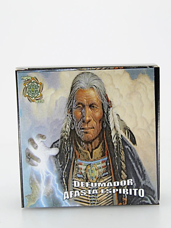 O Defumador caixa serve para limpeza energética e elevação vibratória