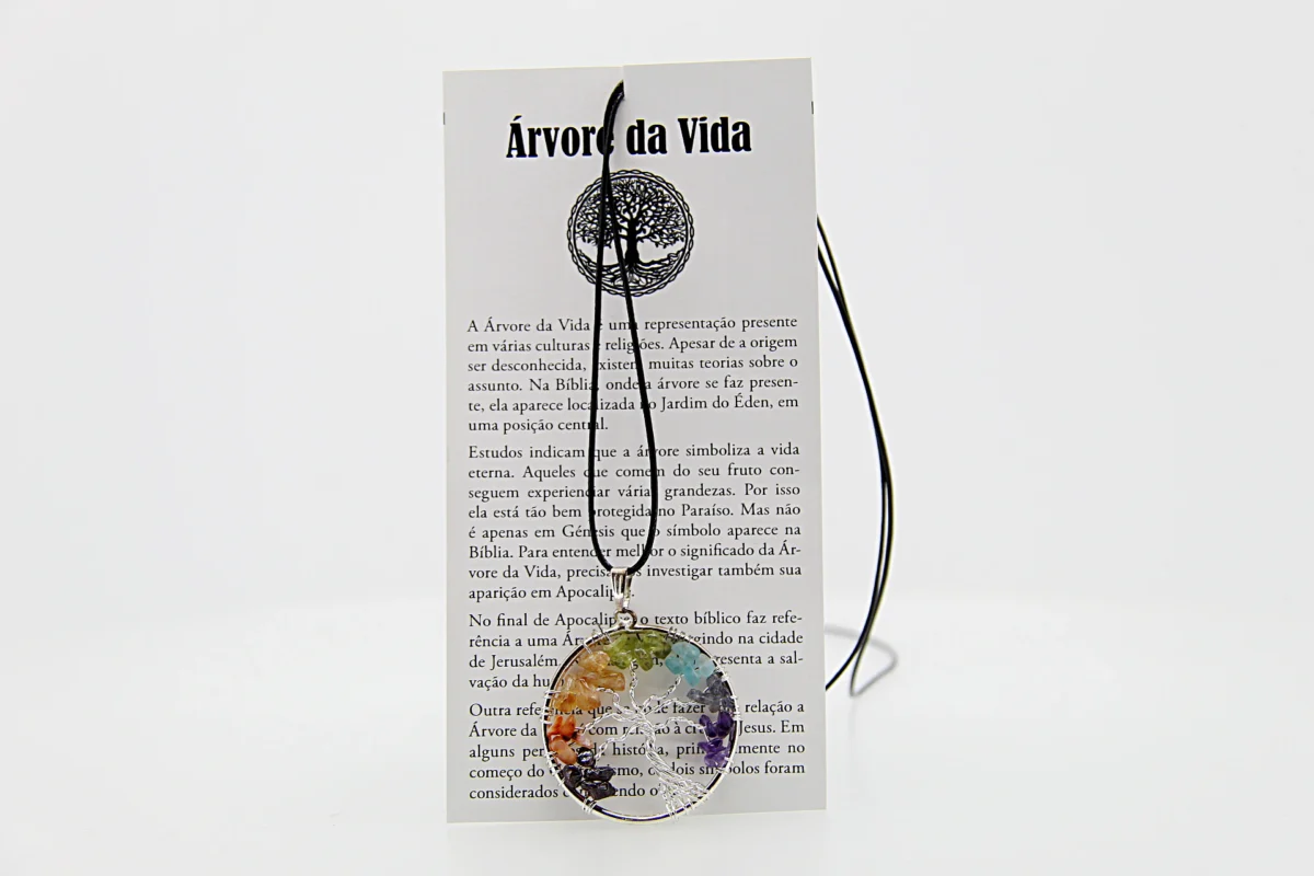 Fio com pendente da Árvore da Vida
