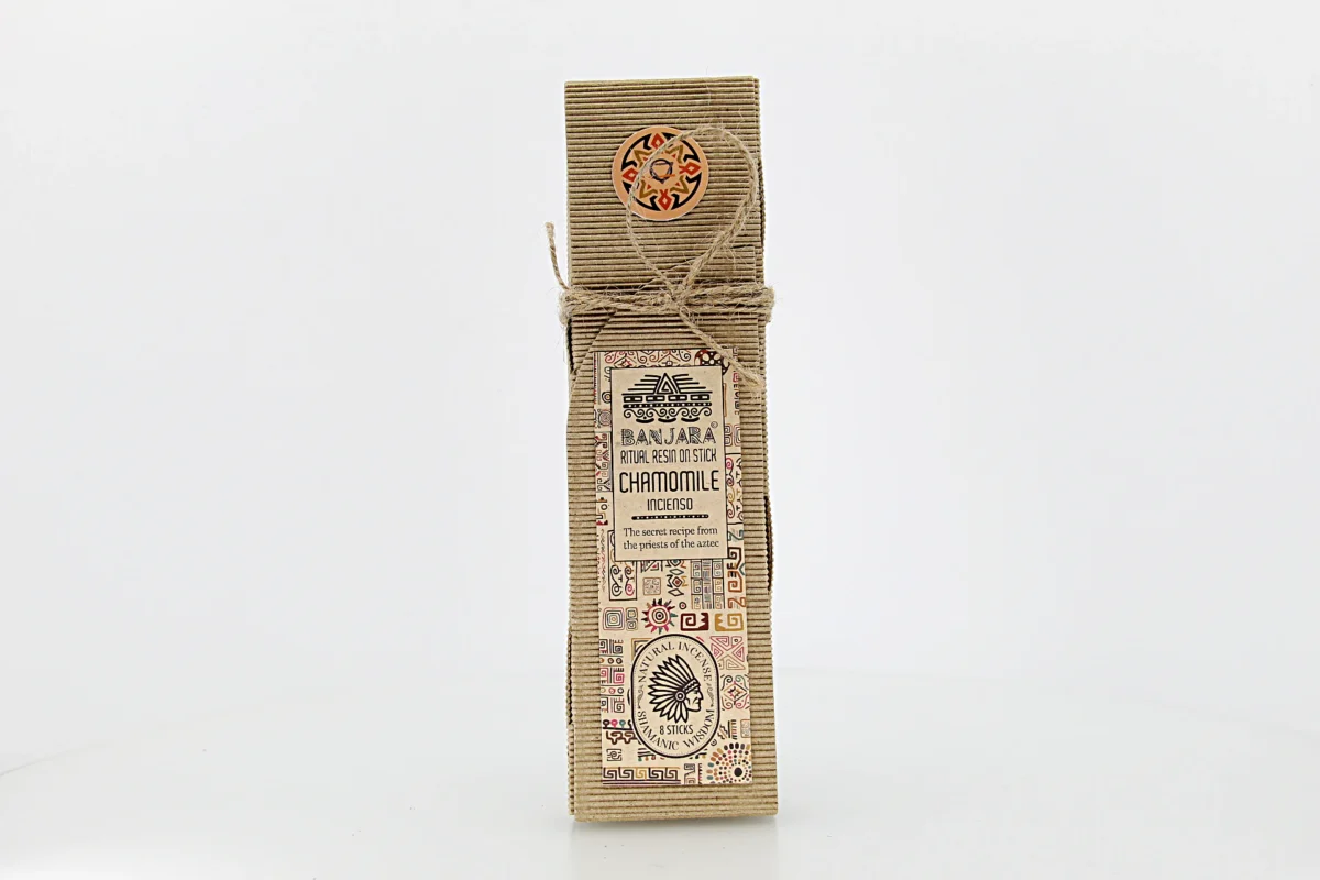 O incenso Banjara é originário da Índia e produzido artesanalmente por artesãos da comunidade tribal Banjara