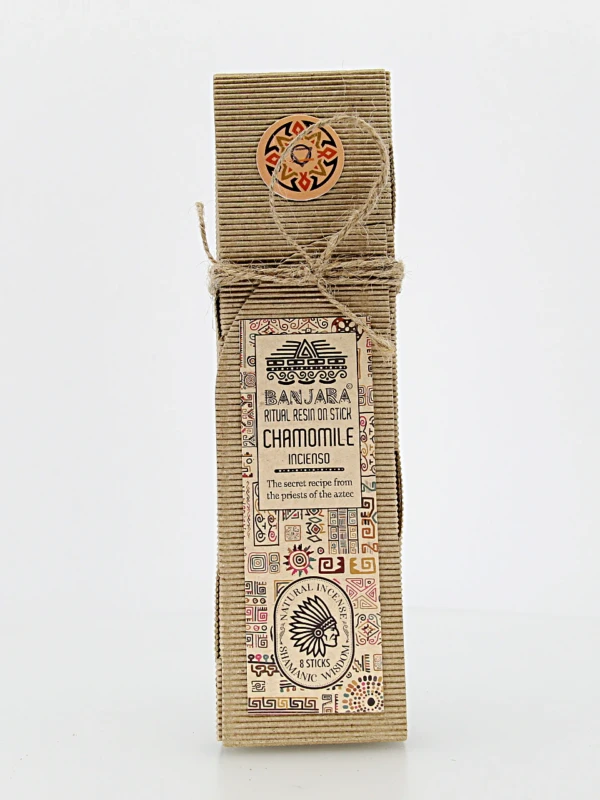 O incenso Banjara é originário da Índia e produzido artesanalmente por artesãos da comunidade tribal Banjara