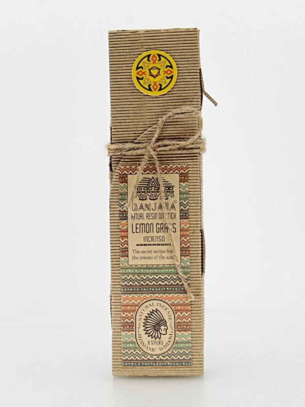 O incenso Banjara é originário da Índia e produzido artesanalmente por artesãos da comunidade tribal Banjara