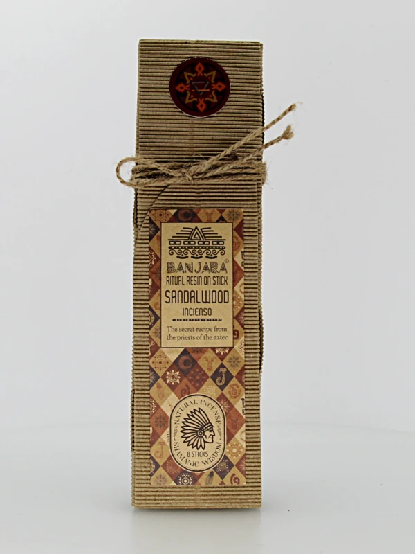 O incenso Banjara é originário da Índia e produzido artesanalmente por artesãos da comunidade tribal Banjara