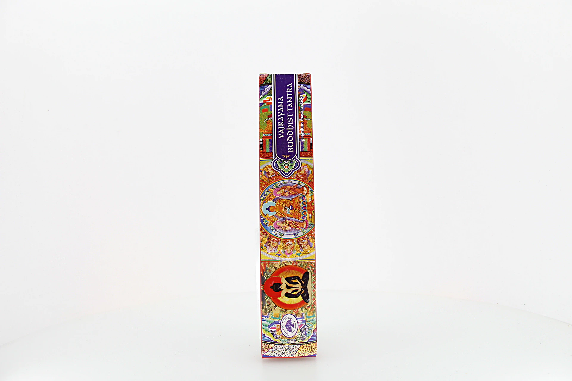 O incenso Green Tree Budista Tantra é originário da Índia e produzido com ingredientes 100% naturais.