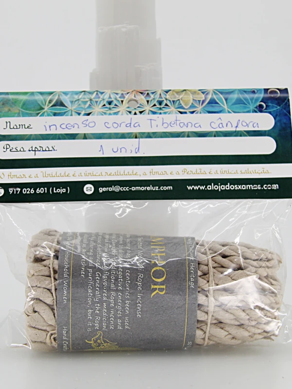 As cordas de incenso são produzidas a partir de ervas puras do Nepal