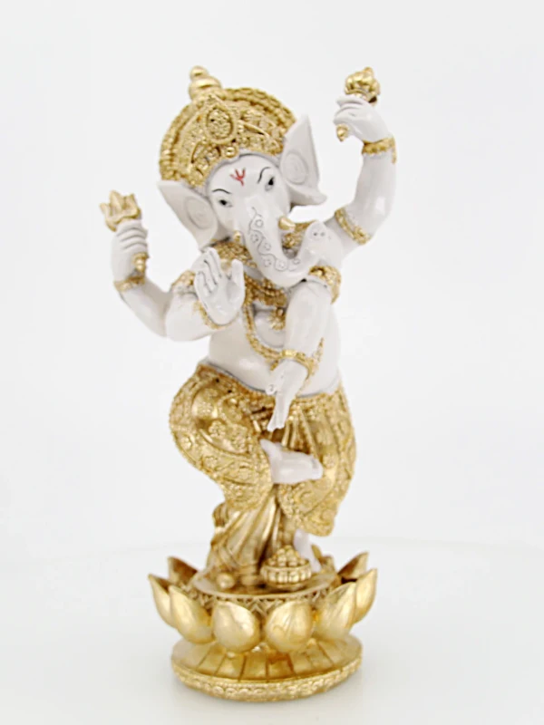 Ganesha une espiritualidade e elegância na decoração.