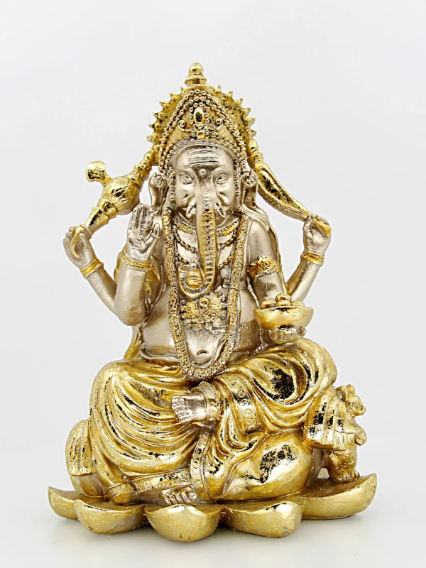Ganesha une espiritualidade e elegância na decoração.