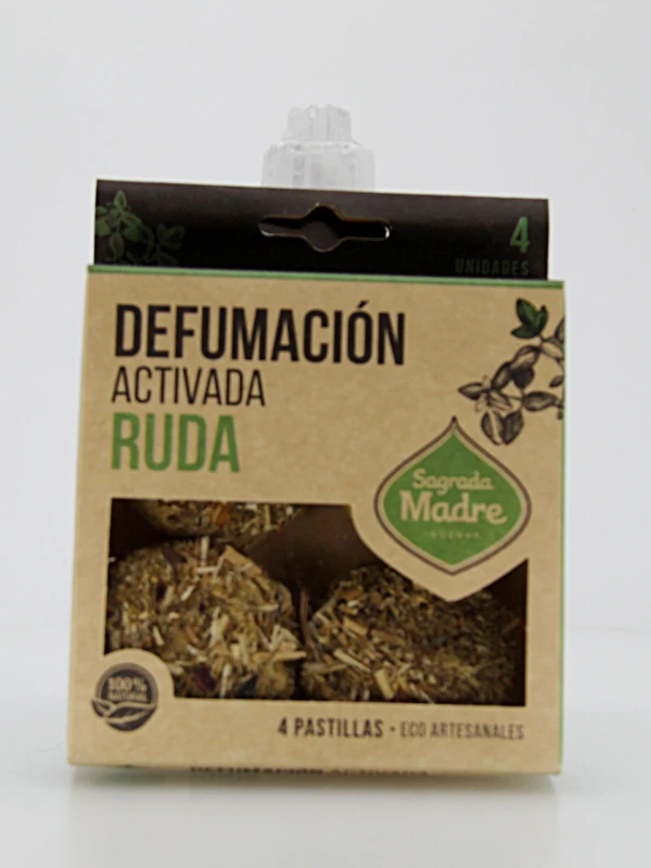 As pastilhas de defumação ativada Arruda servem para energização espiritual através da defumação