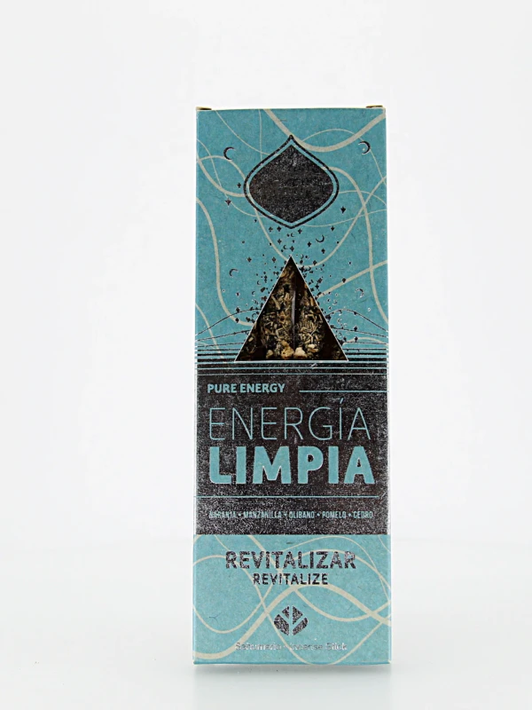 A linha de incensos energia limpa foi criada