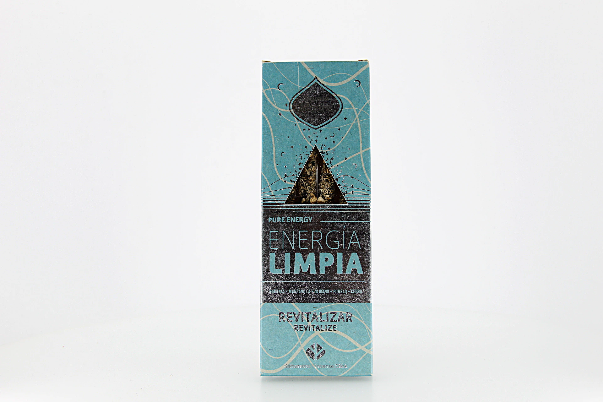 A linha de incensos energia limpa foi criada