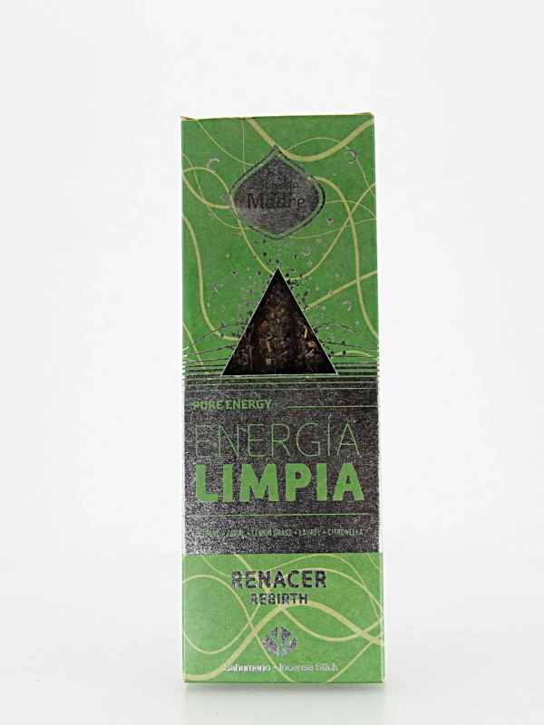 A linha de incensos energia limpa foi criada