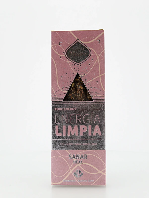 A linha de incensos energia limpa foi criada