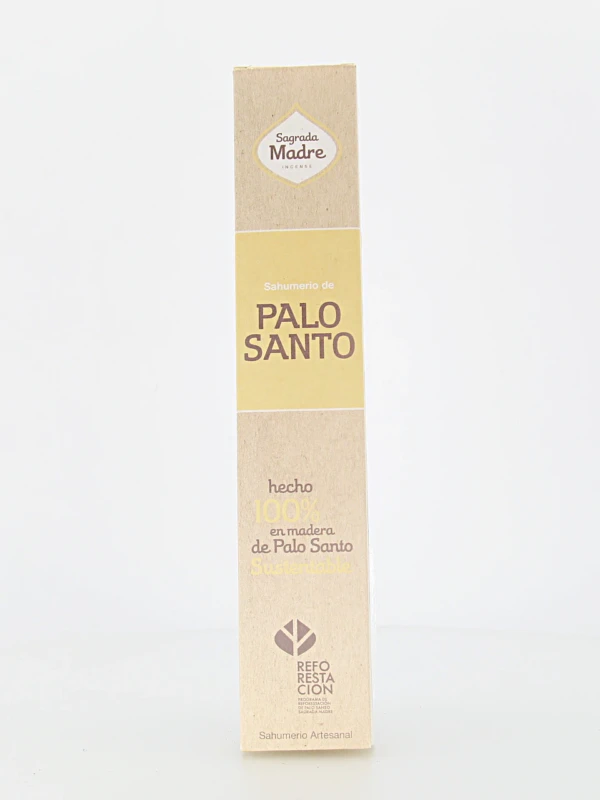 O incenso Madre Terra Pau Santo possui um aroma envolvente e natural