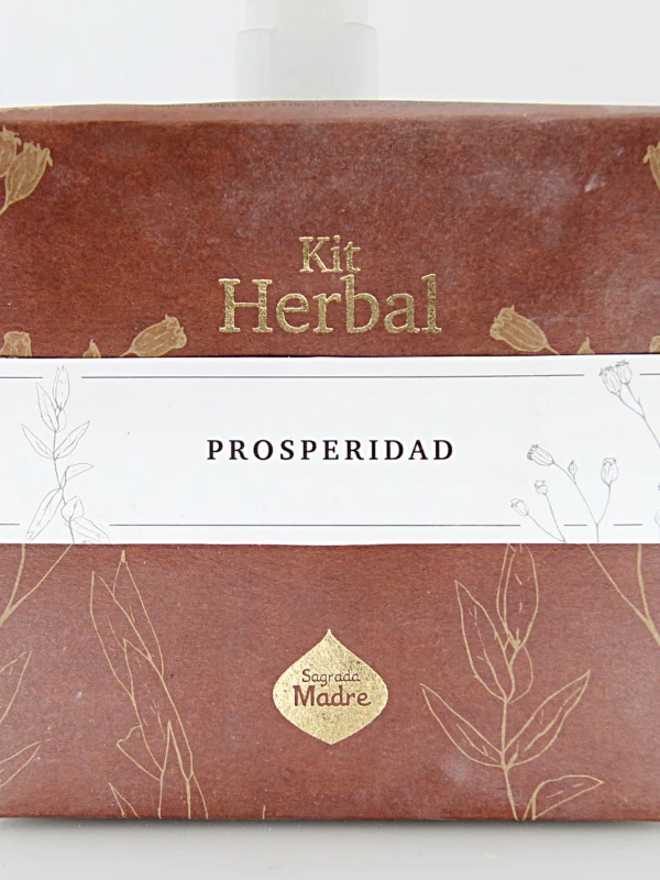 O Kit Herbal Prosperidade reúne uma seleção de ervas naturais tradicionalmente utilizadas para purificação energética