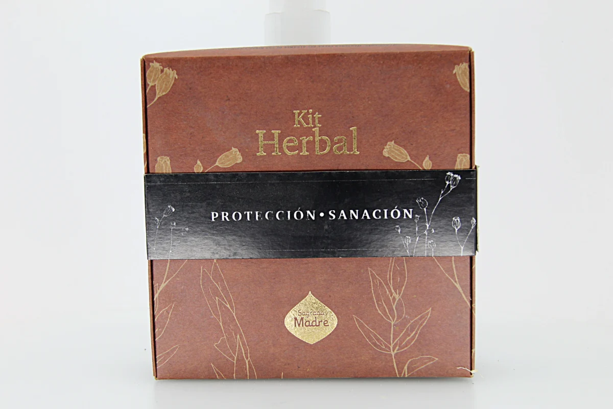 O Kit Herbal Proteção & Cura reúne uma seleção de ervas naturais tradicionalmente utilizadas para purificação energética