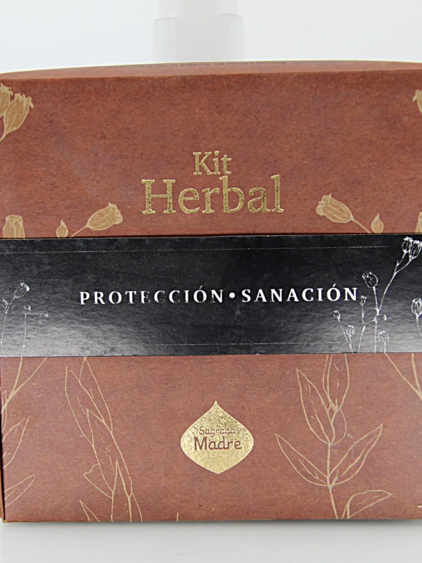 O Kit Herbal Proteção & Cura reúne uma seleção de ervas naturais tradicionalmente utilizadas para purificação energética