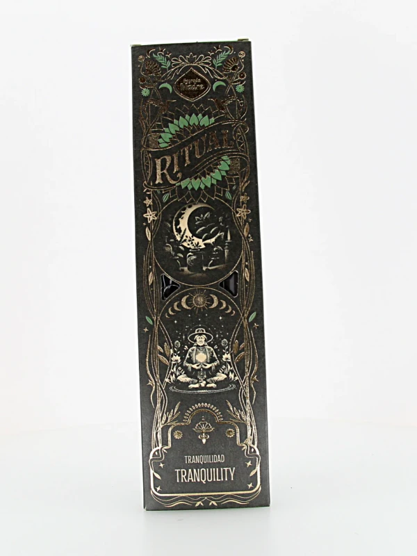 O incenso Ritual Tranquilidade foi concebido para criar uma atmosfera serena
