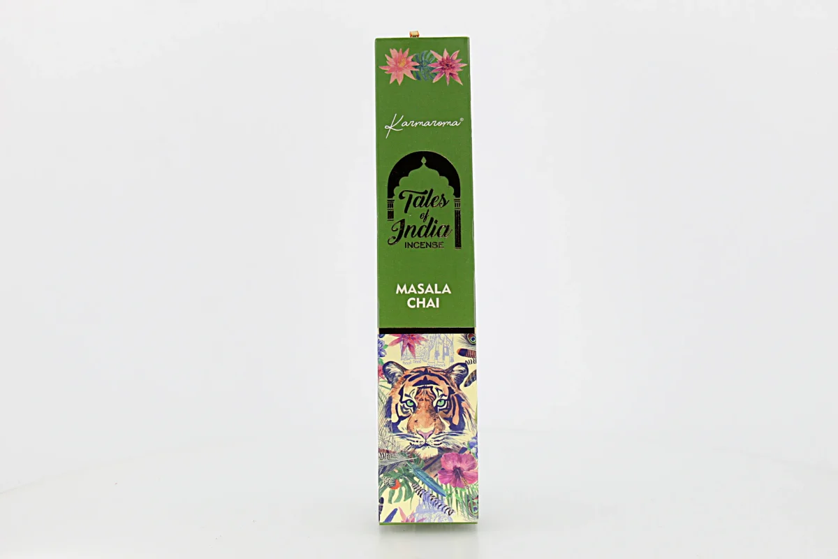 O incenso Tales da Índia Masala Chai