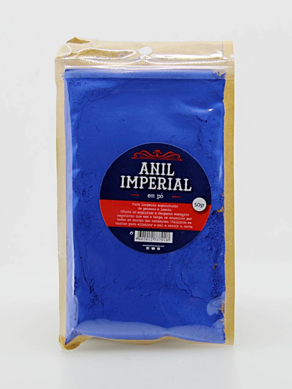 Anil em pó natural é utilizado em rituais espirituais