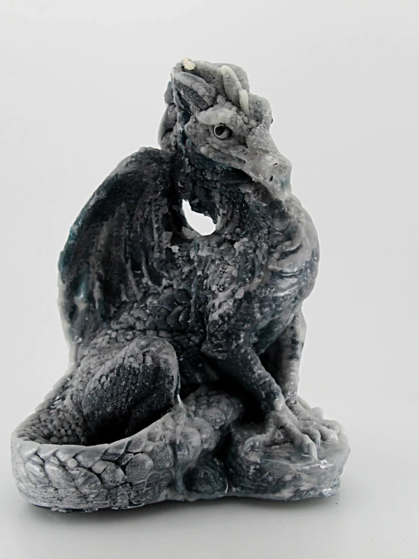 Moldado artesanalmente em cera