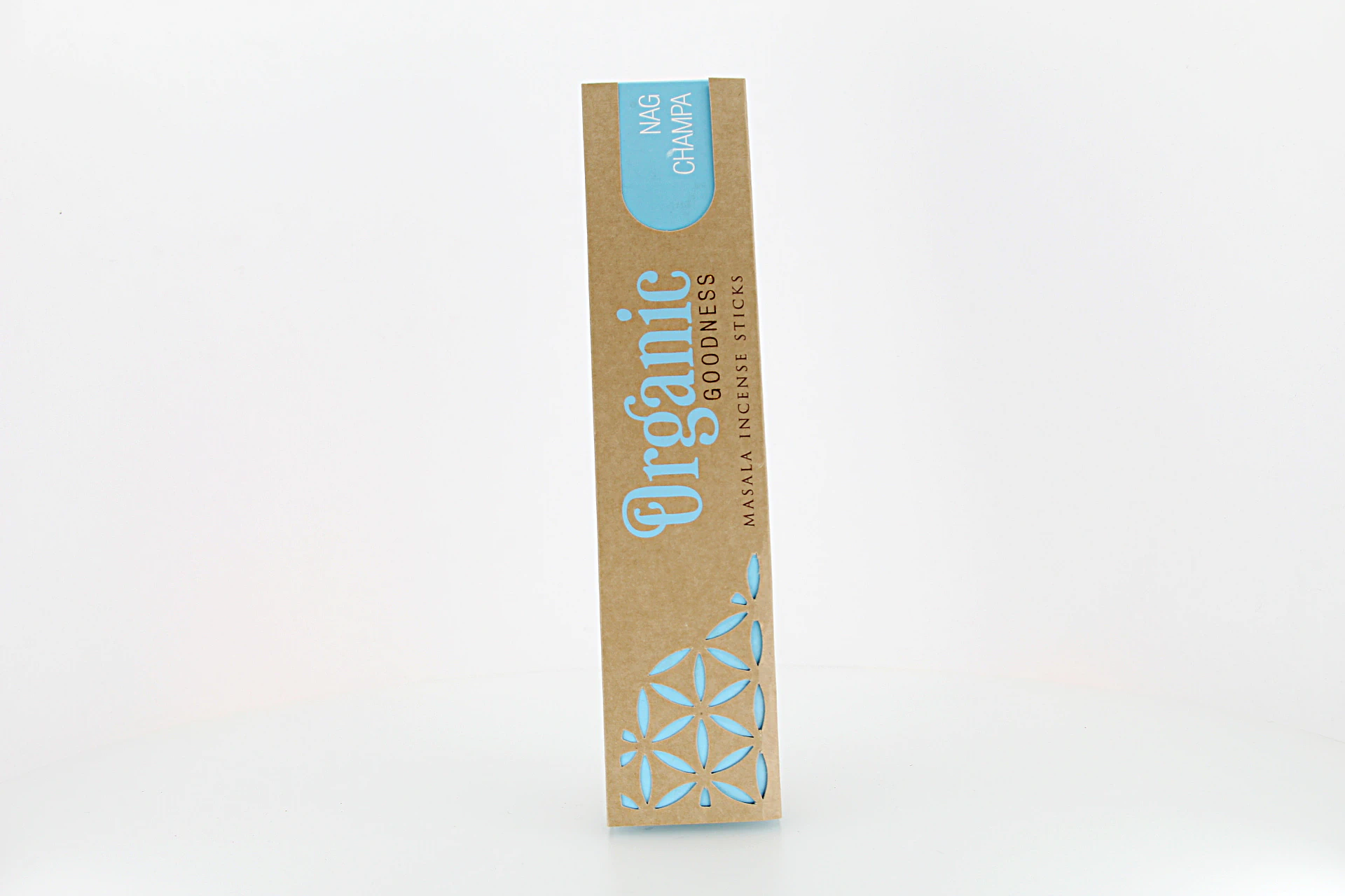 O incenso Orgânico Nag Champa é produzido na Índia com ingredientes naturais e sustentáveis