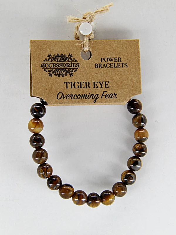 Pulseira de energia com olho de tigre