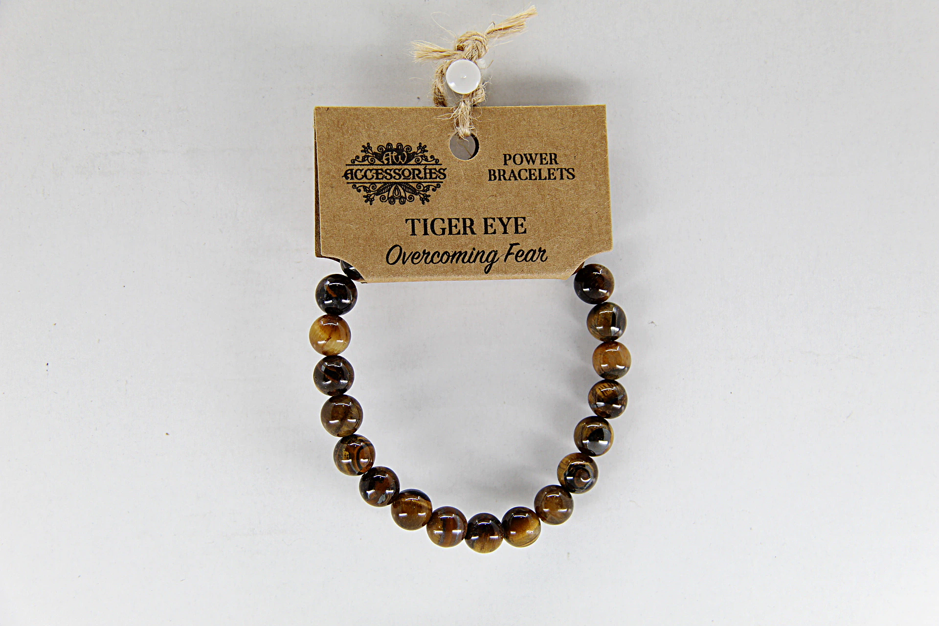 Pulseira de energia com olho de tigre