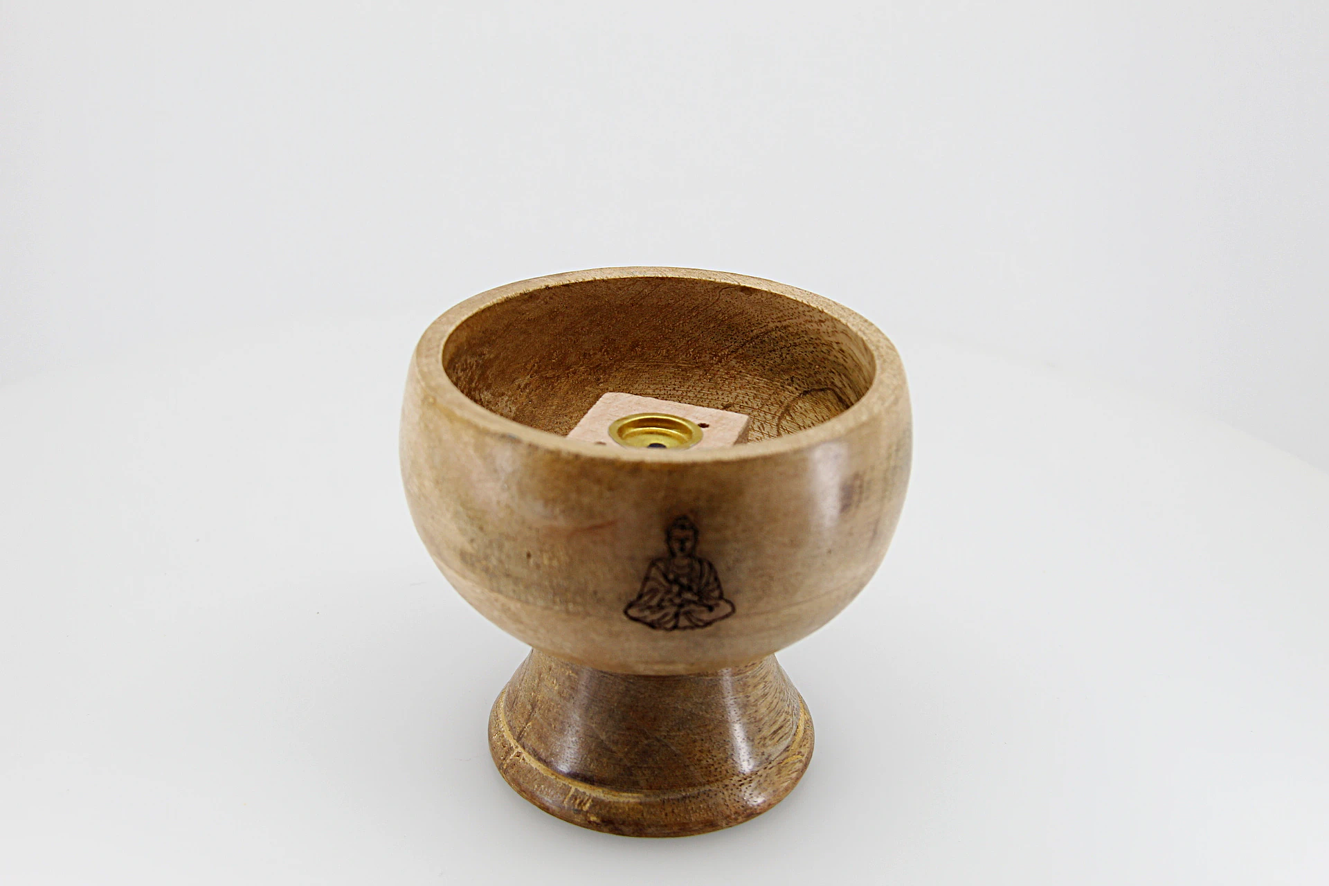 ideal para queimar incensos em forma de cone de forma prática e segura.