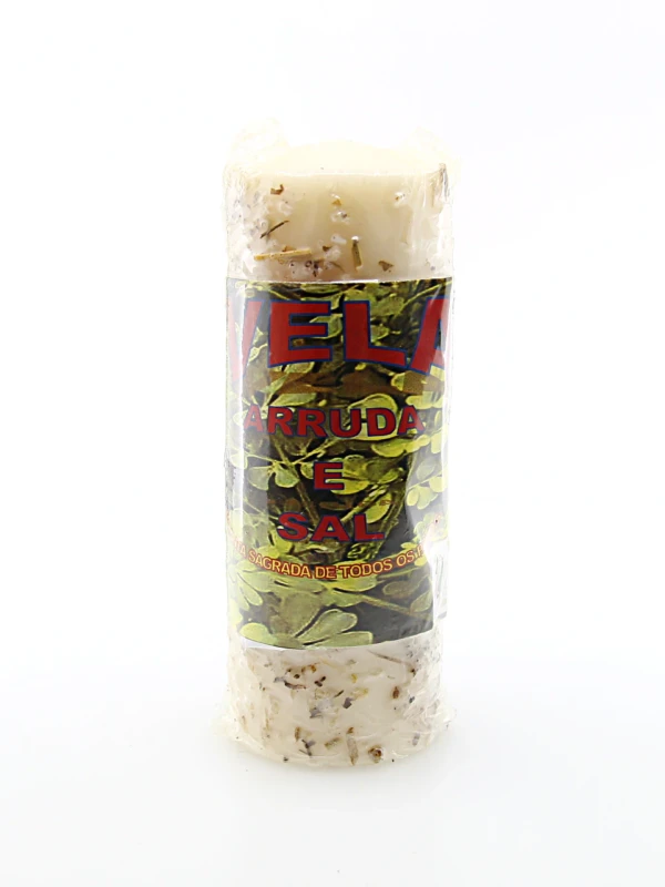 Velão artesanal com arruda e sal