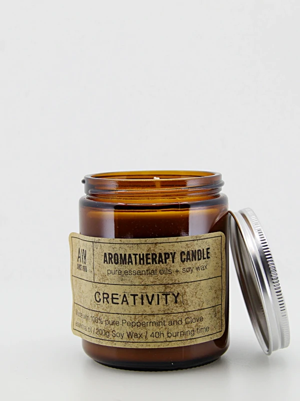 Vela artesanal de aromaterapia