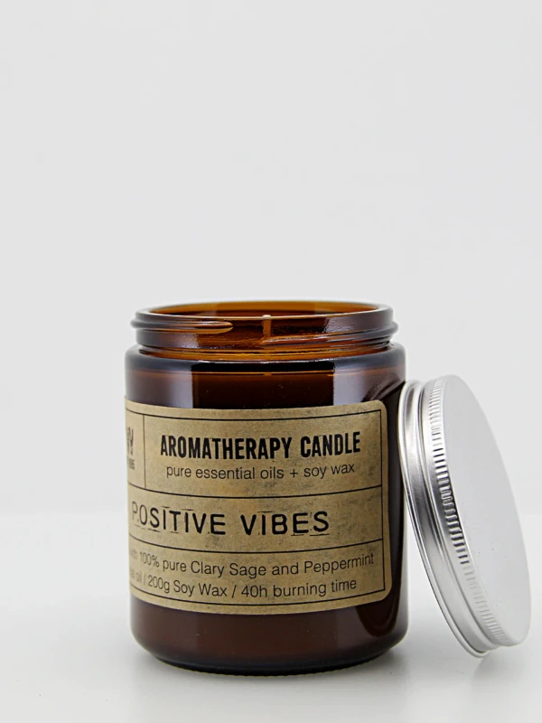 Vela artesanal de aromaterapia