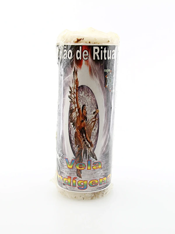 Velão artesanal destinado a rituais tradicionais e espirituais indígenas.