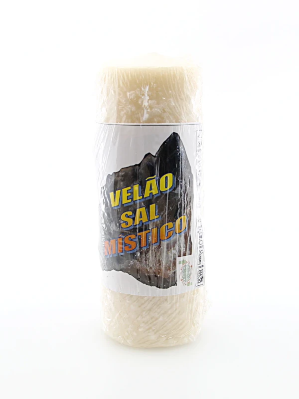 Velão artesanal com sal branco