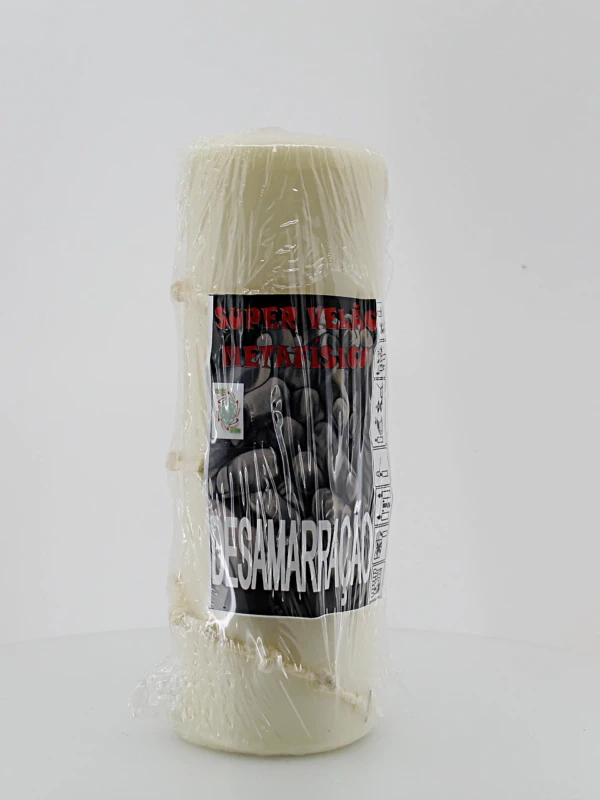 Velão artesanal destinado a rituais de libertação de vínculos negativos de forma positiva.