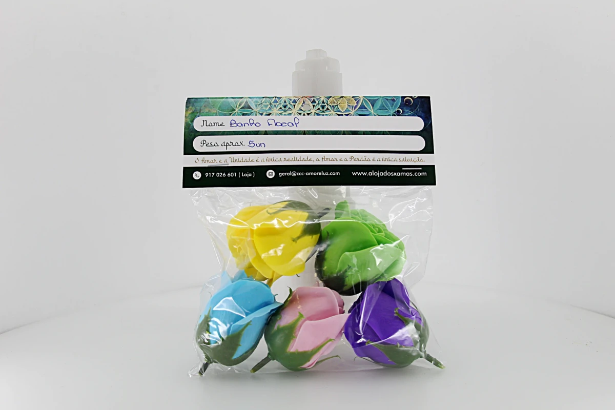 Um banho floral especial