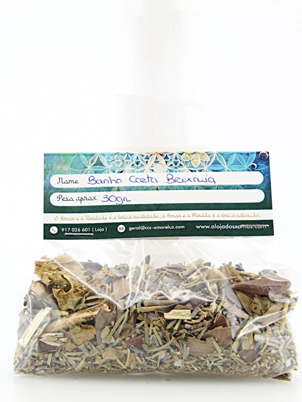 composto por ervas tradicionalmente reconhecidas pela sua forte capacidade de proteção espiritual e limpeza energética profunda