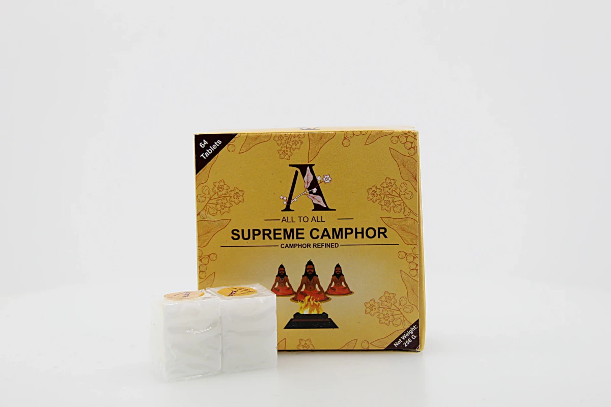 A cânfora é considerada um símbolo de pureza espiritual e limpeza energética.
