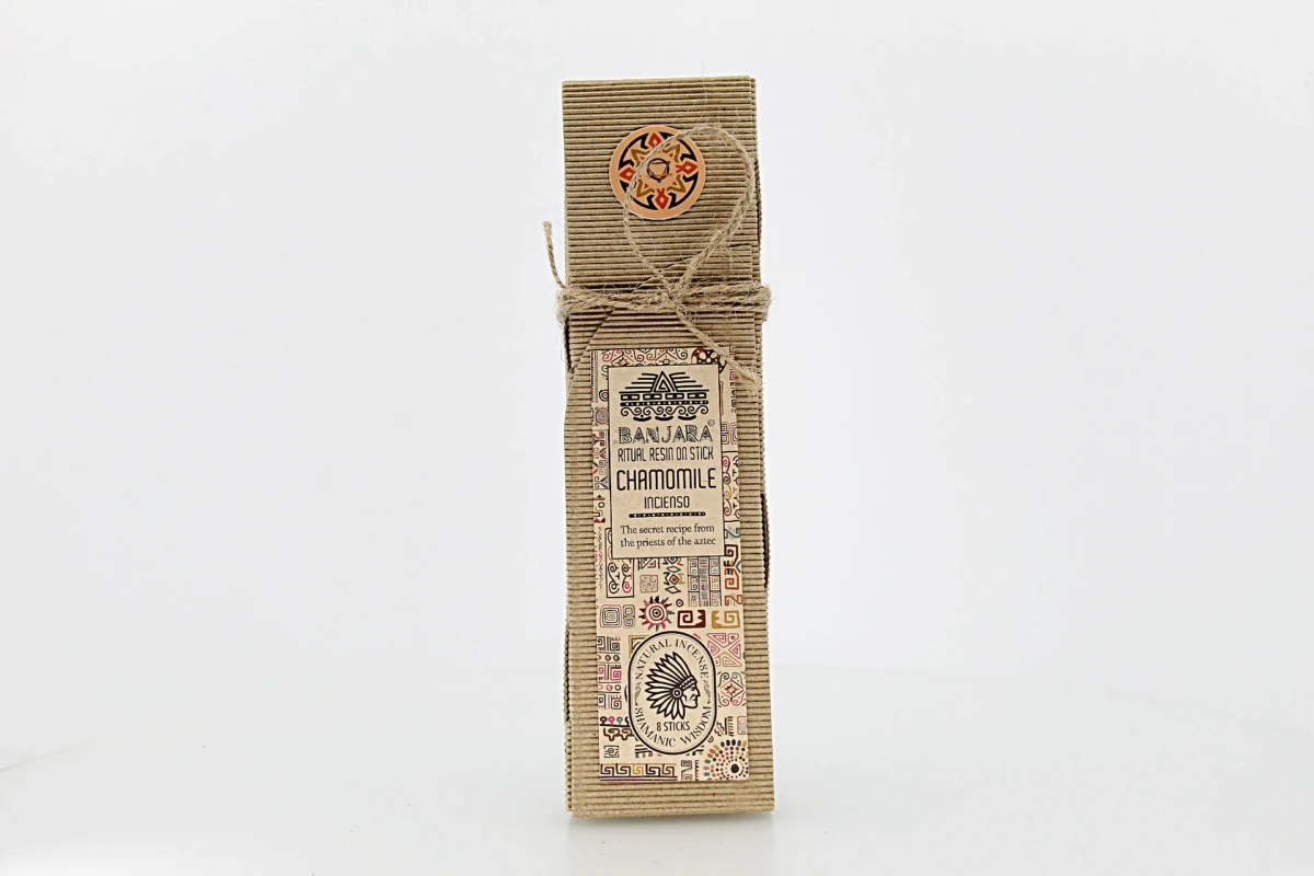 O incenso Banjara é originário da Índia e produzido artesanalmente por artesãos da comunidade tribal Banjara