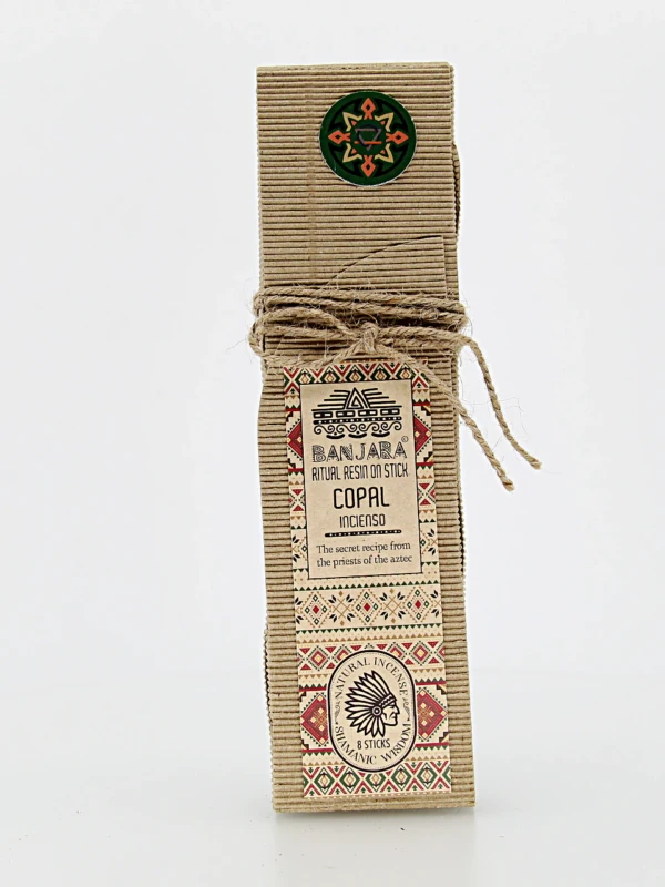 O incenso Banjara é originário da Índia e produzido artesanalmente por artesãos da comunidade tribal Banjara