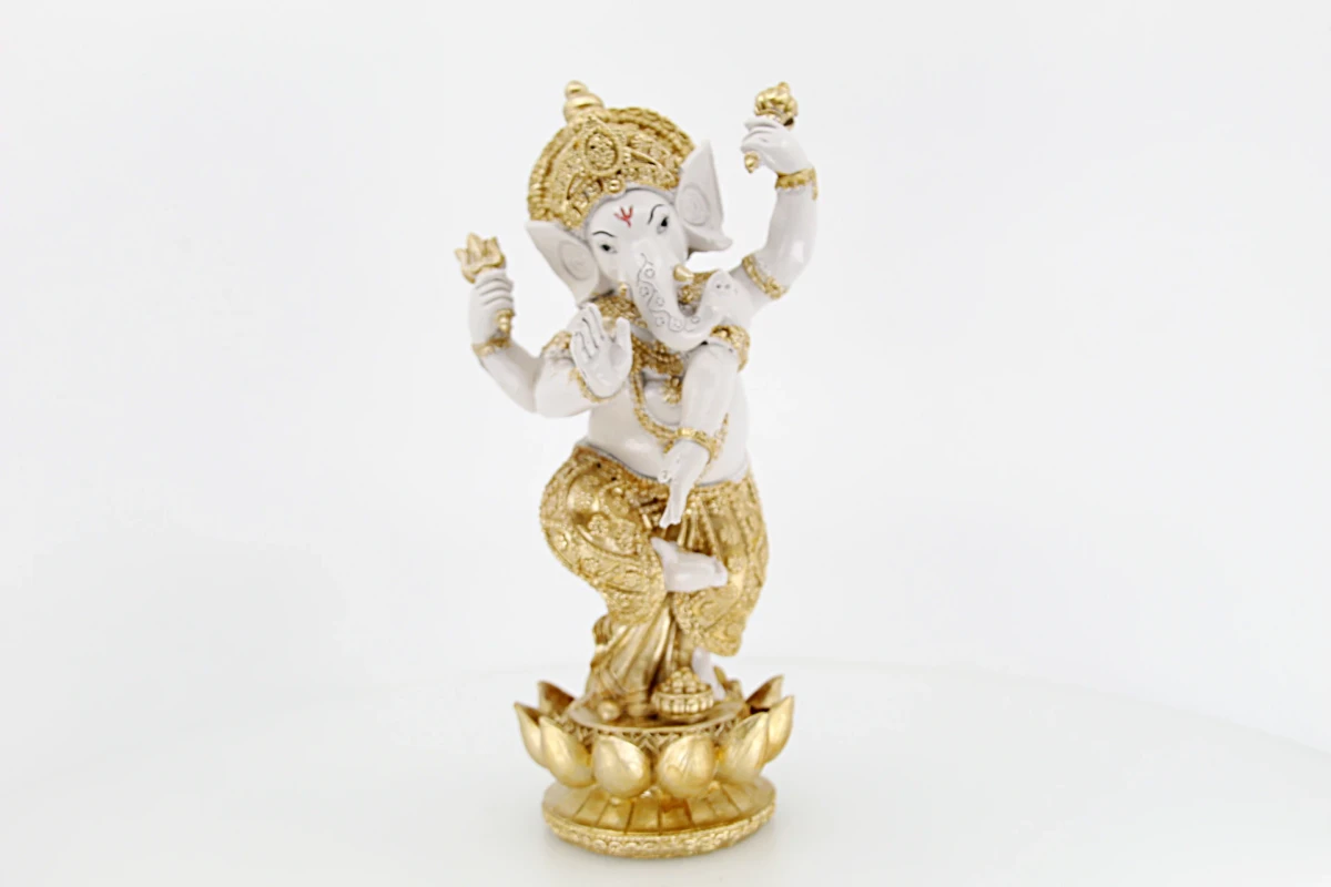 Ganesha une espiritualidade e elegância na decoração.