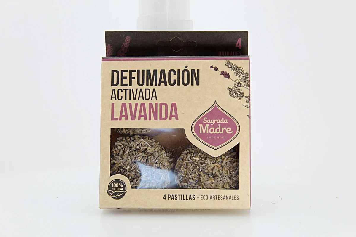 As pastilhas de defumação ativada Lavanda servem para energização espiritual através da defumação