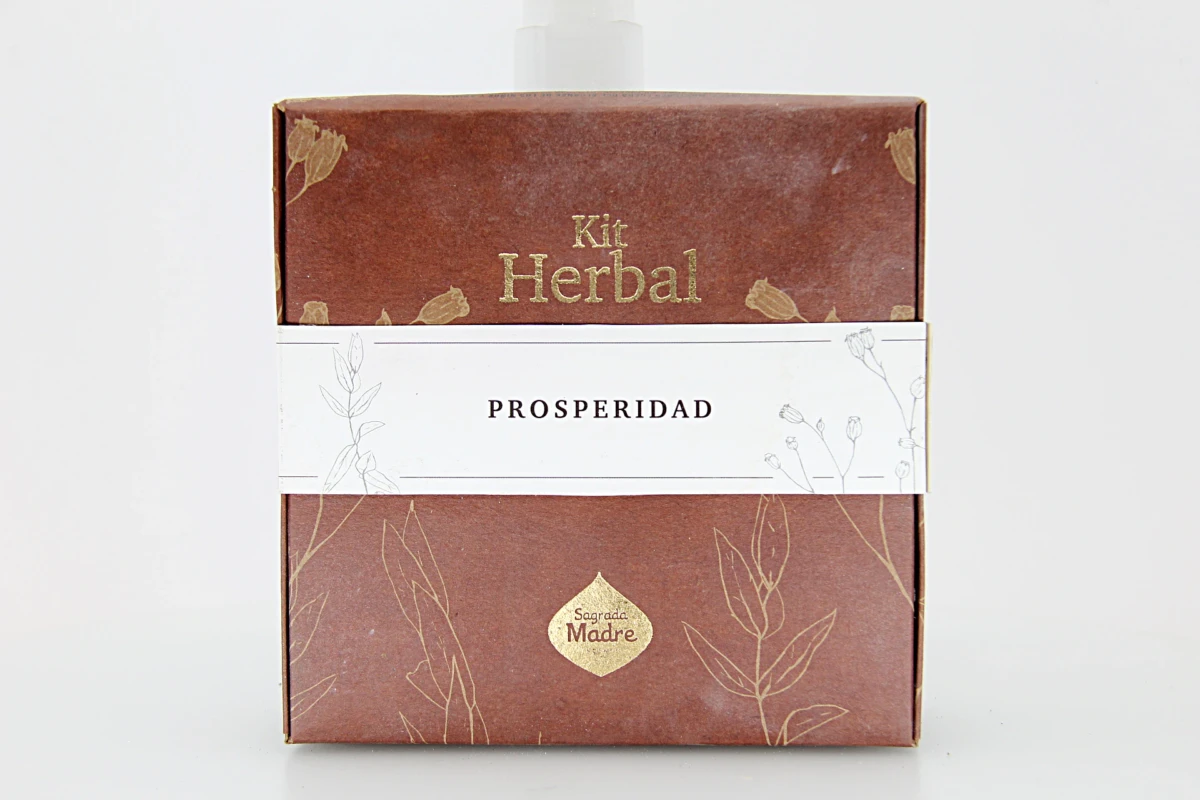 O Kit Herbal Prosperidade reúne uma seleção de ervas naturais tradicionalmente utilizadas para purificação energética