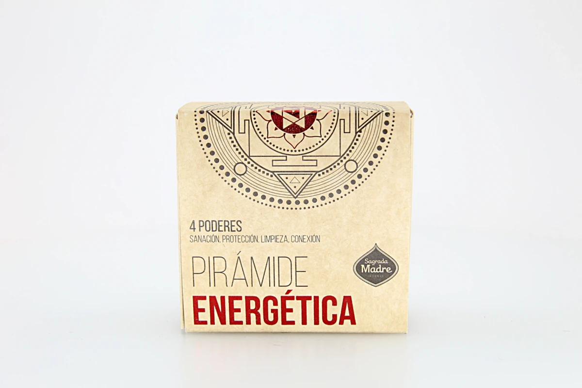 A Pirâmide Energética 4 Poderes Olíbano é um incenso artesanal