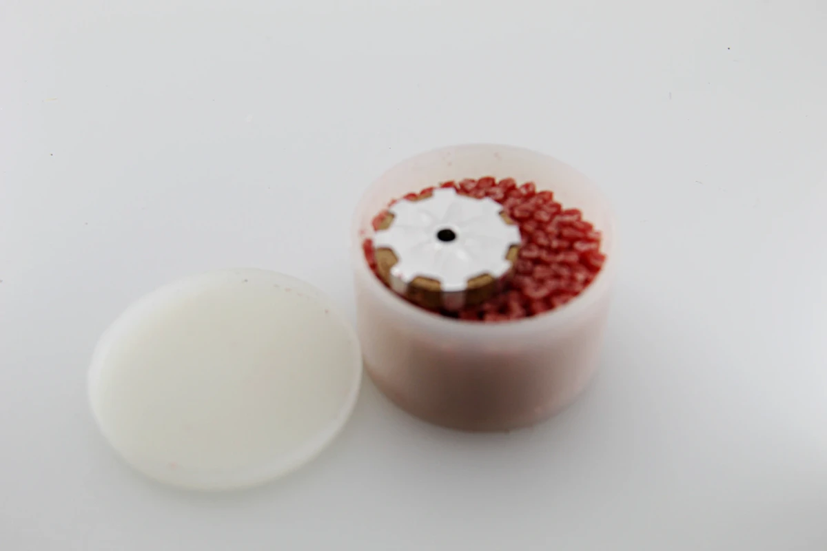 Caixa com 100 pavios flutuantes de 1 cm
