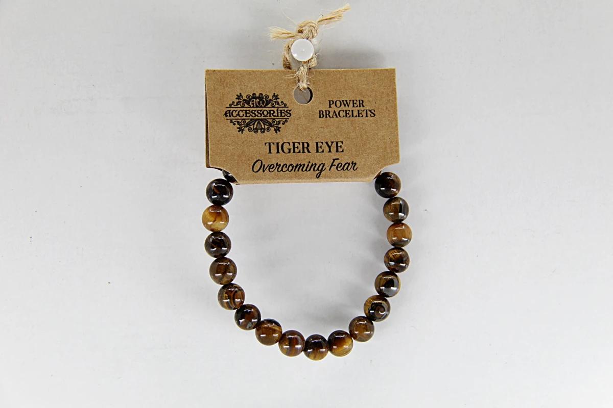 Pulseira de energia com olho de tigre