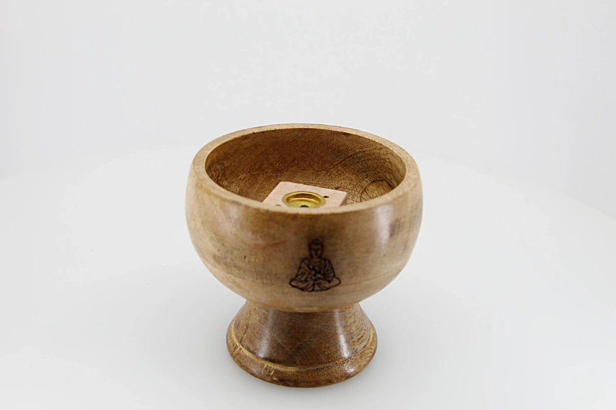 ideal para queimar incensos em forma de cone de forma prática e segura.