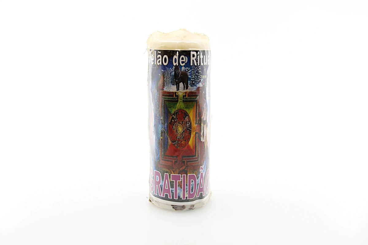 Velão artesanal destinado a rituais de gratidão e harmonização espiritual.